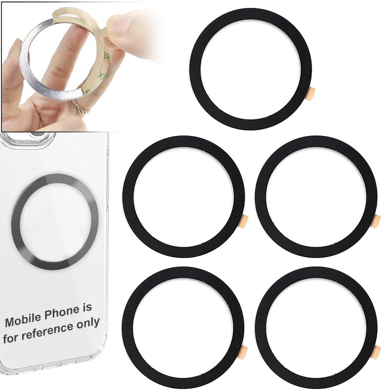 Car Phone Magnetic Stand Mechanical Vacuum Suction Cup Rotate 360°