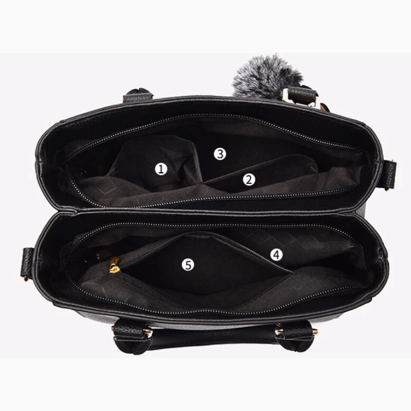 Jo Refined Leather Carryall