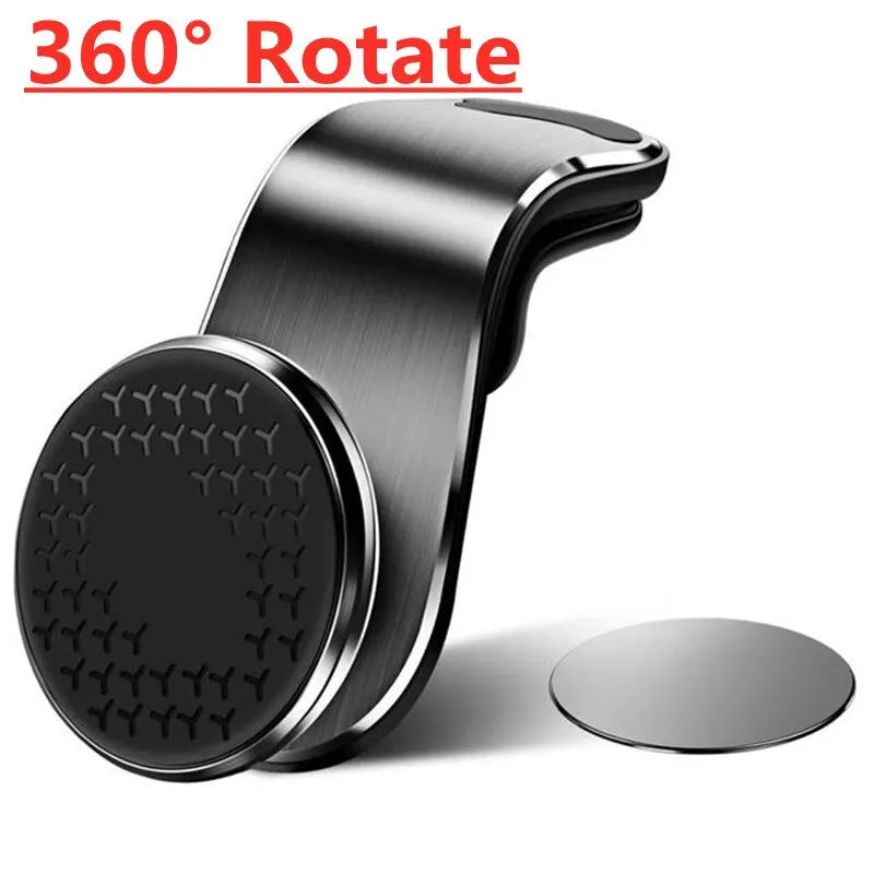 Magnetic Car Phone Holder Air Vent Mount Smartphone Clip 360 Rotation