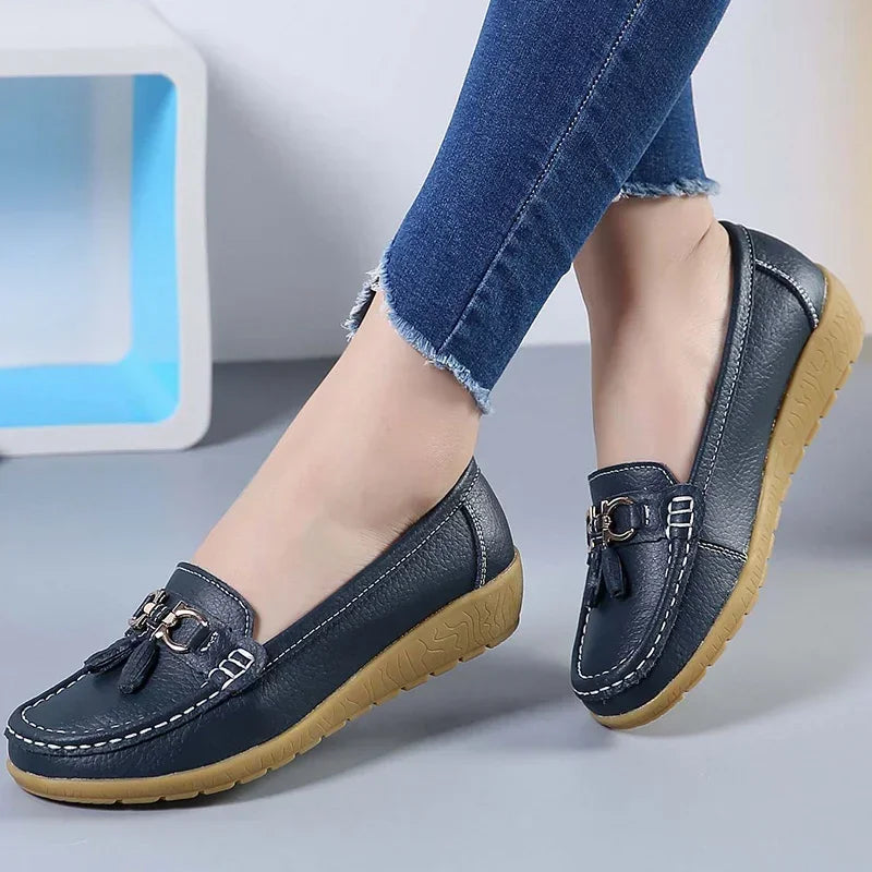 Jo Sleek Slip-On Flats