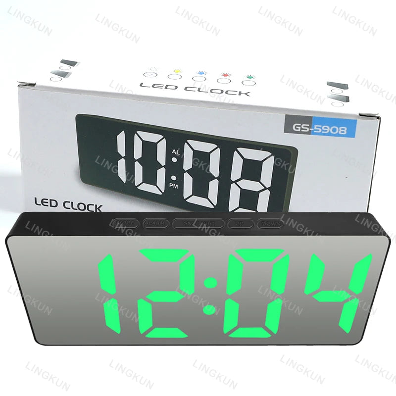 Jo Signature Mirror Alarm Clock