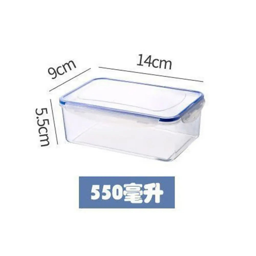 Refrigerator Preservation Box, Double-Layer, Large Capacity, Sealed Box, Vegetable and Fruit, Food Grade, Drain