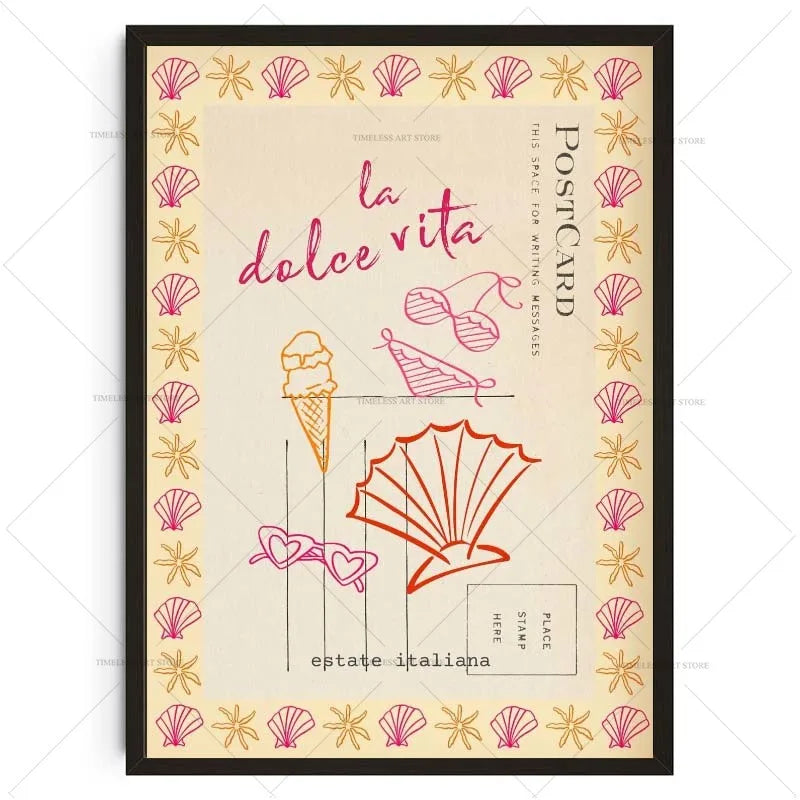 Jo Tropical Preppy Art Collection