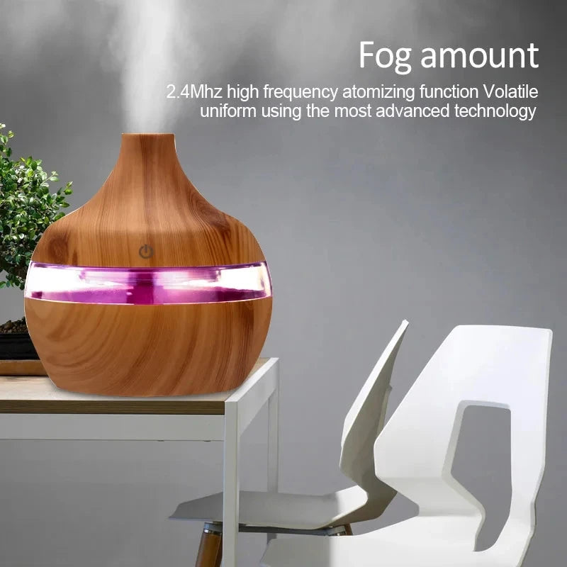 300 ml Jo Serenity Wood-Finish Aromatherapy Hub