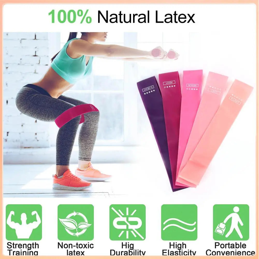 Elastic Band Recovery Belt for Girls Present (with Cloth Bag 1 Each of 5 Colors)