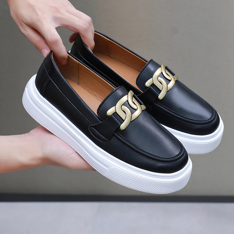 Jo Everyday Elegant Leather Loafers