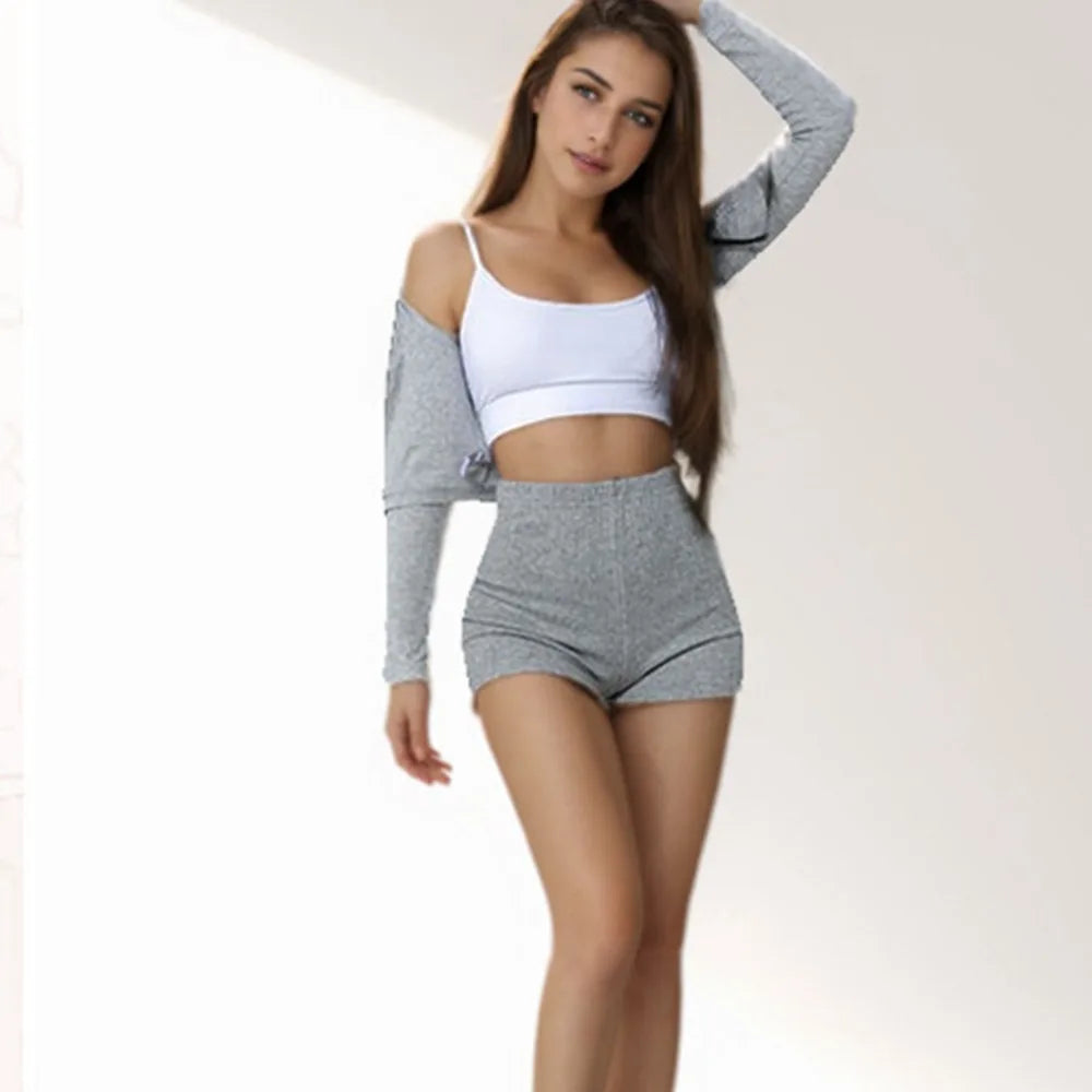 Fashion Yoga Shorts S/M/L/XL High Waist