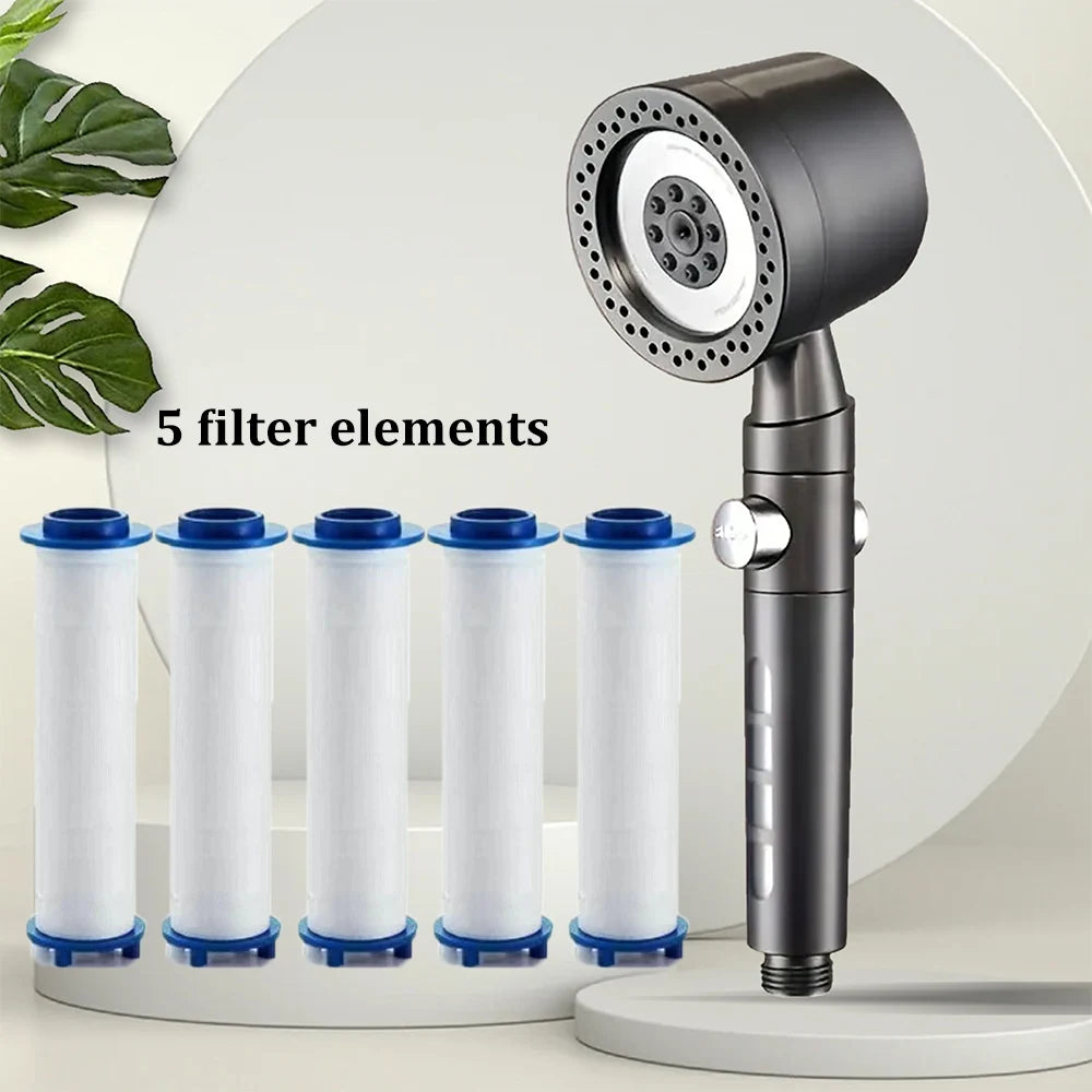 Hydro-Flow 5-Mode Spa Shower
