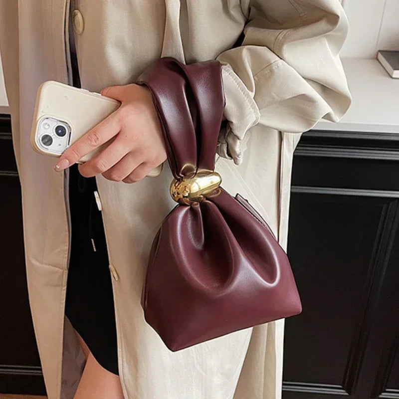 Jo Signature Pleated Bucket Pouch