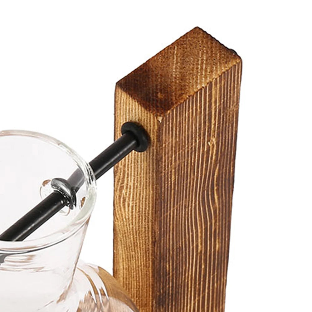 Jo Minimalist Glass Bulb Planter
