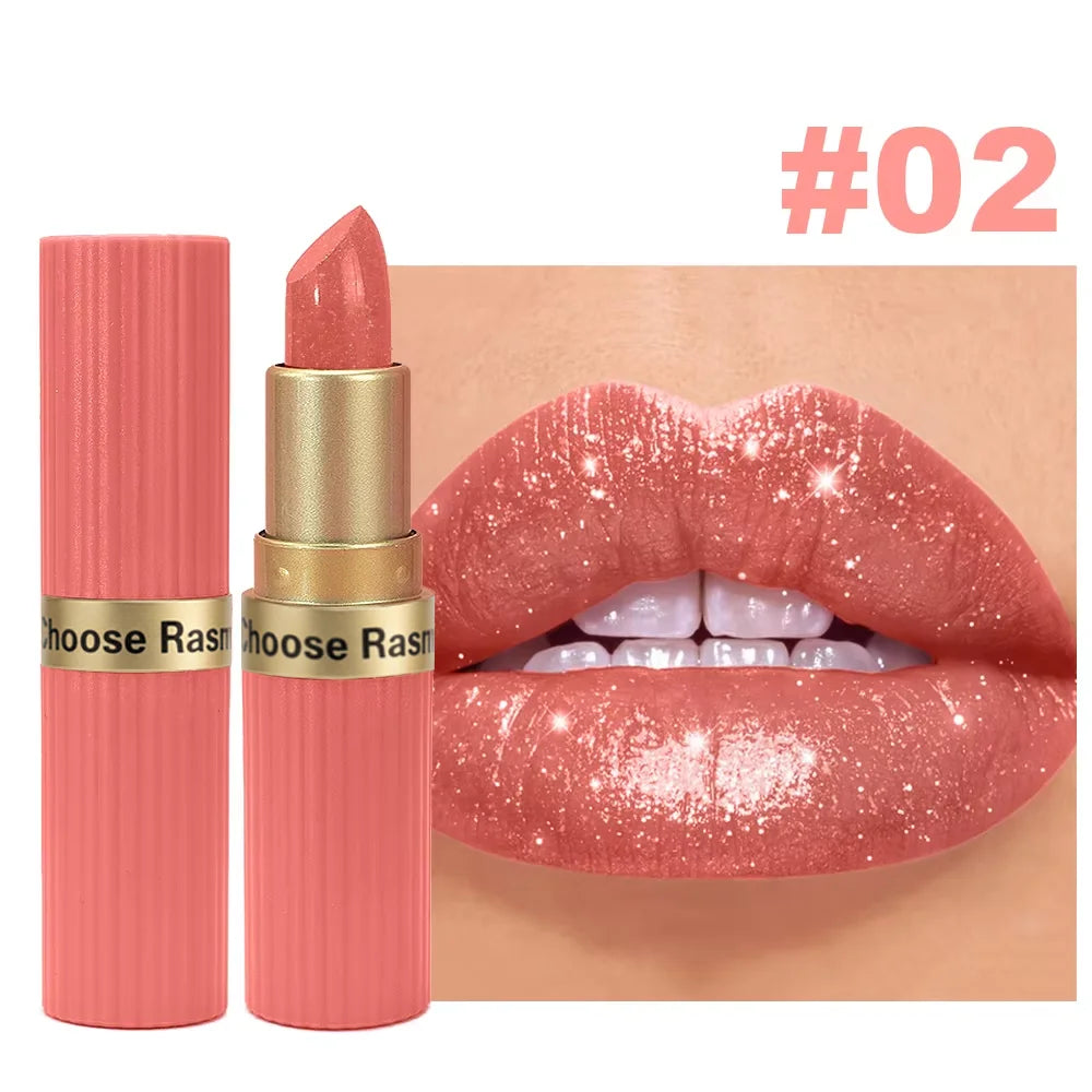 Jo Luxe Shimmer Diamond Lipstick