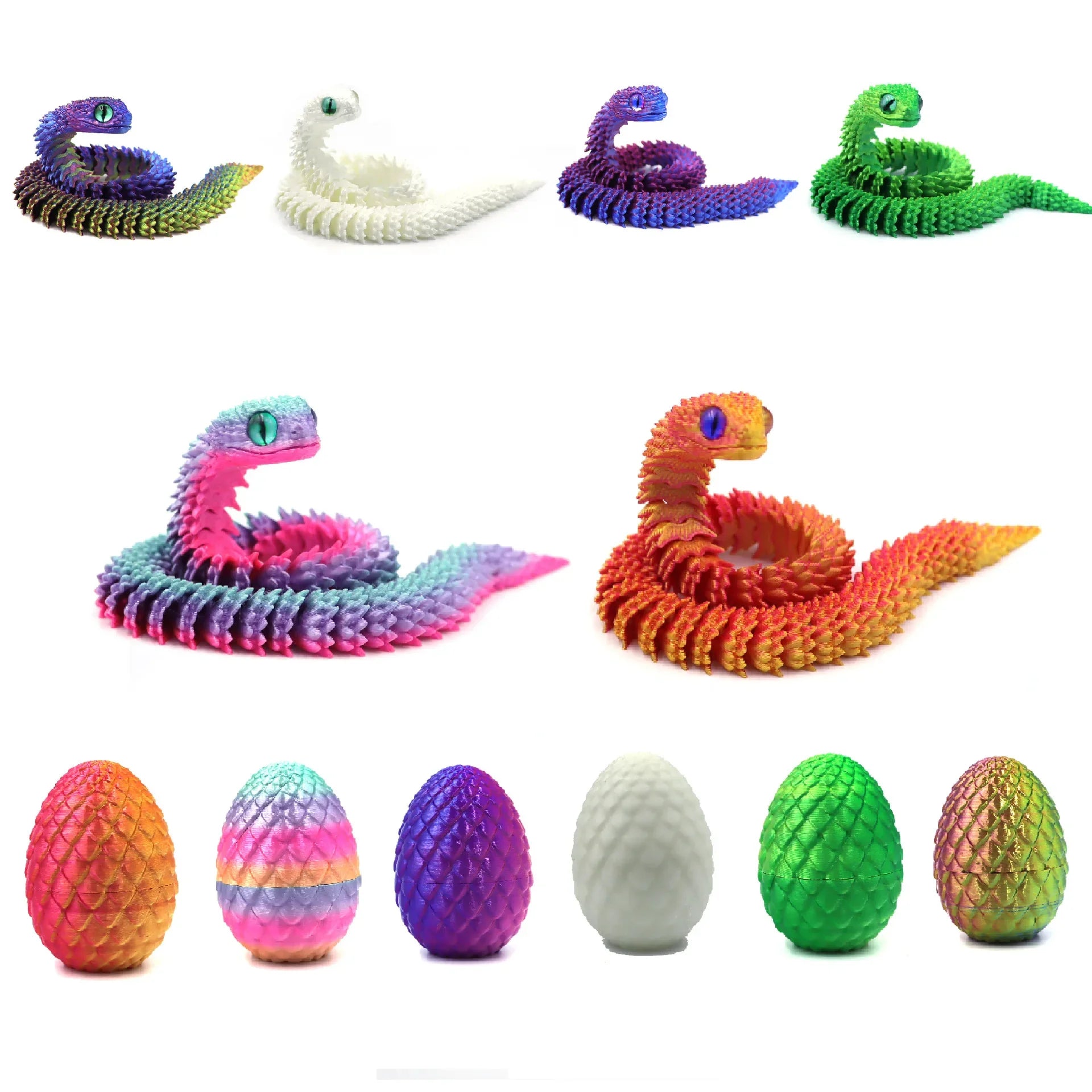 Jo Modern 3D-Crafted Serpent Collectible