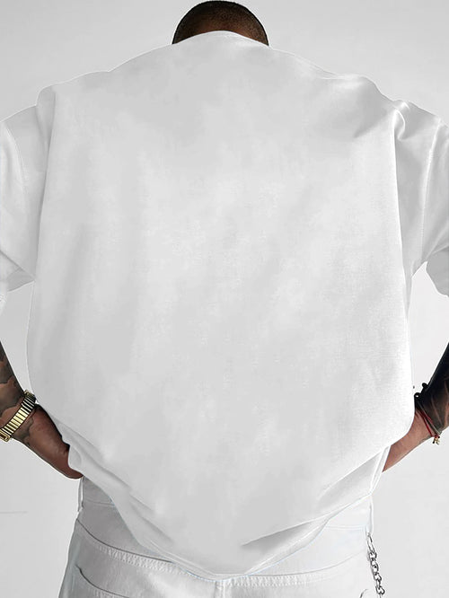 Boston Gothic Rose Oversized Tee