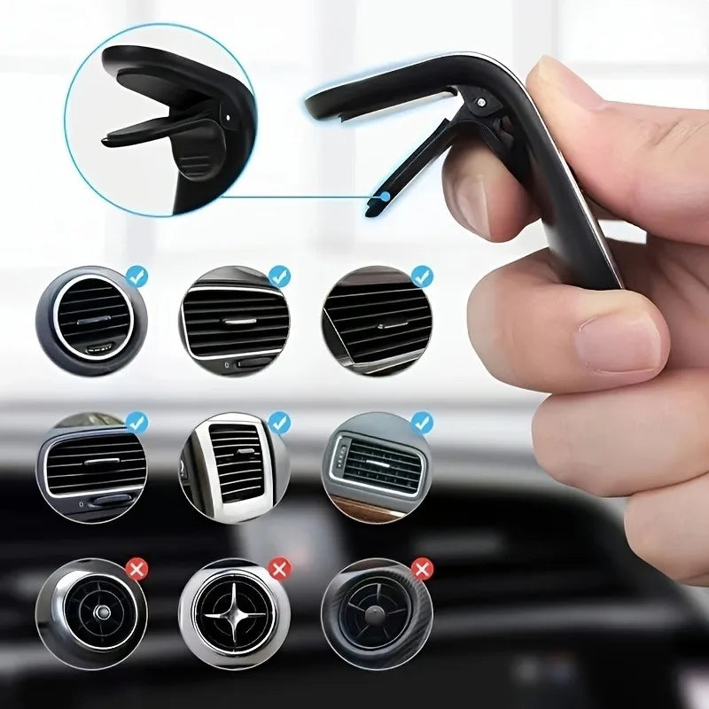 Universal Magnetic Car Phone Holder Air Vent Clip