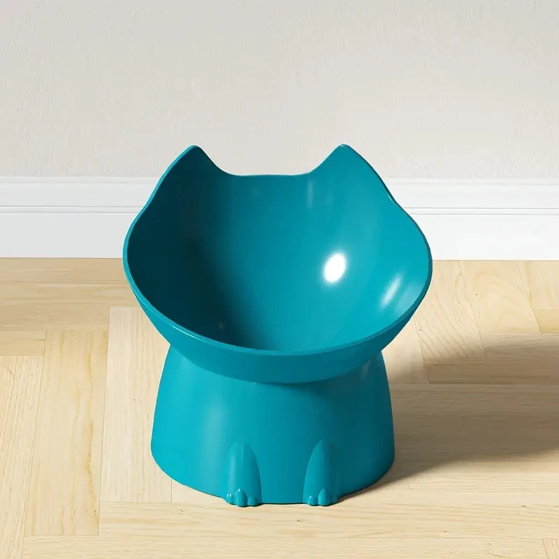 Jo Refined Neck-Support Cat Bowl