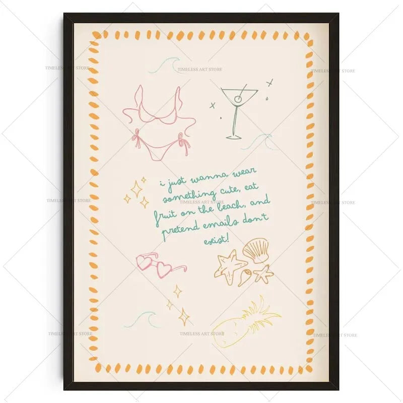 Jo Tropical Preppy Art Collection
