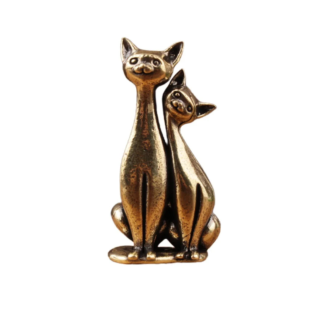 Jo Artisan Copper Cat Ornament