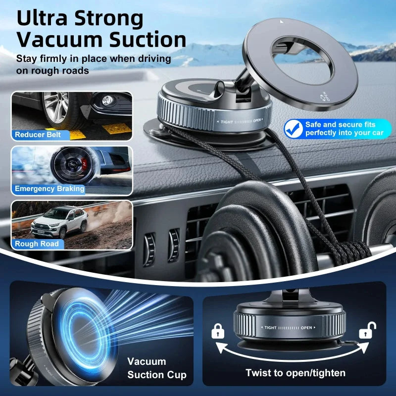Magnetic Phone Holder 360° Rotatable  Phone Holder