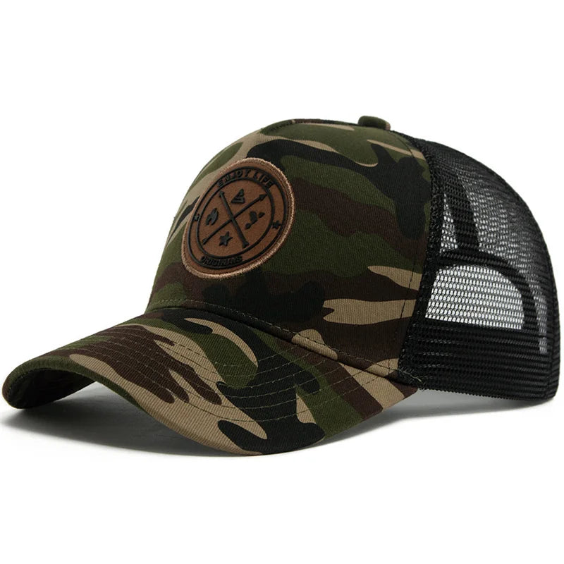 Modern Casual Mesh Hip-Hop Hat