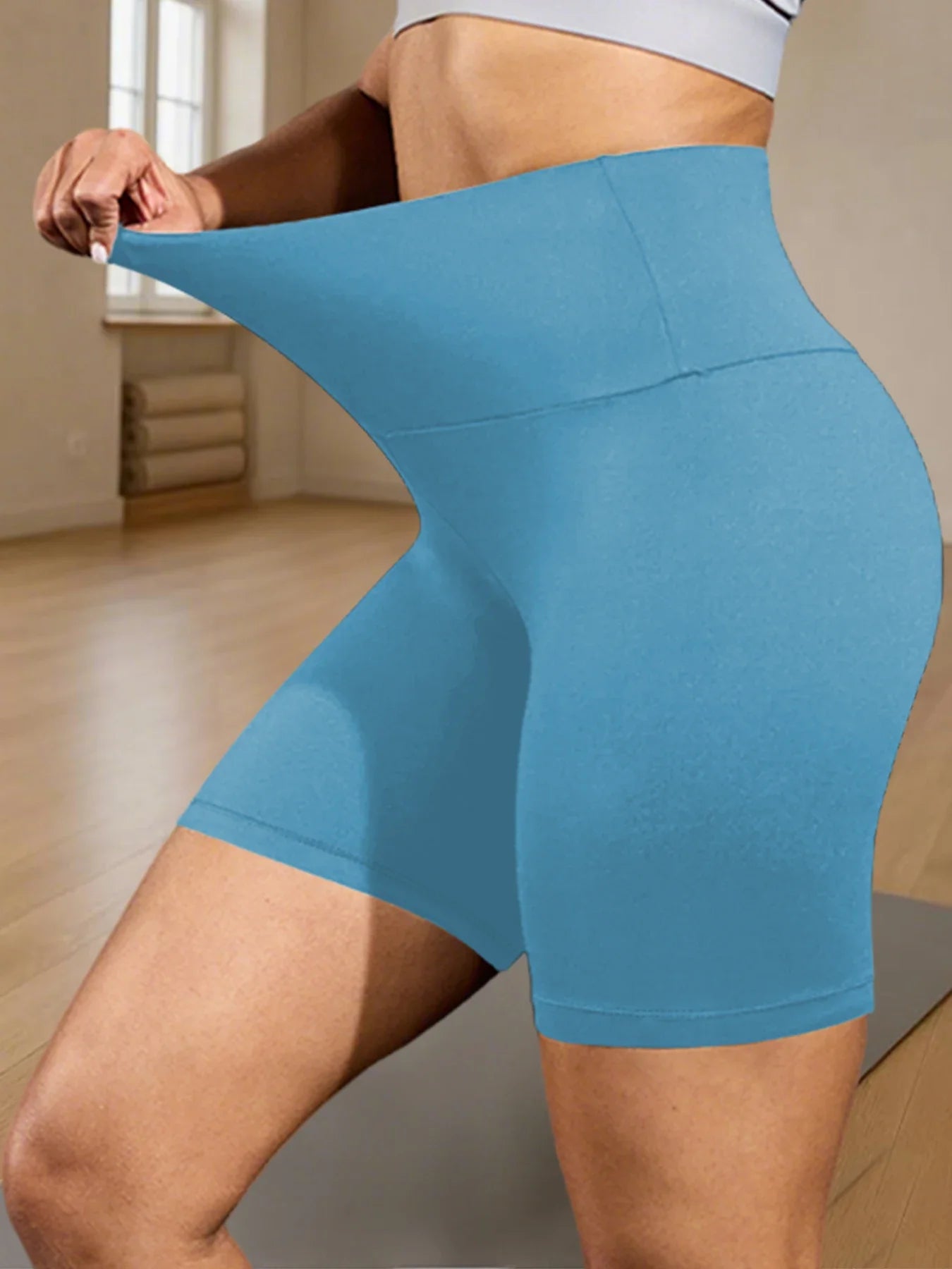 Women's High Waisted Biker Shorts Super Soft