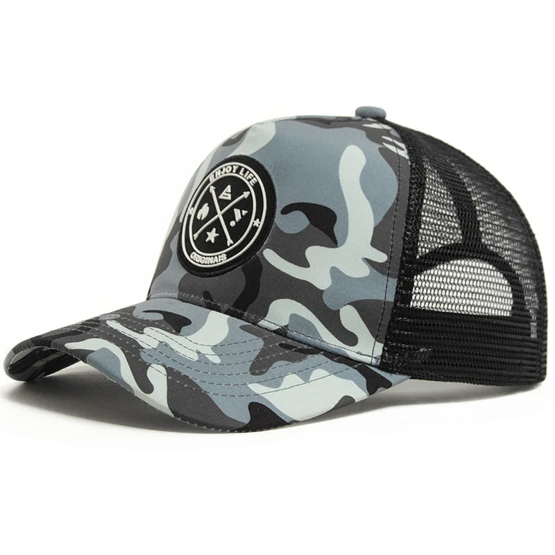 Modern Casual Mesh Hip-Hop Hat