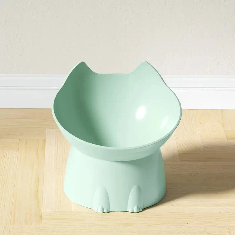 Jo Refined Neck-Support Cat Bowl