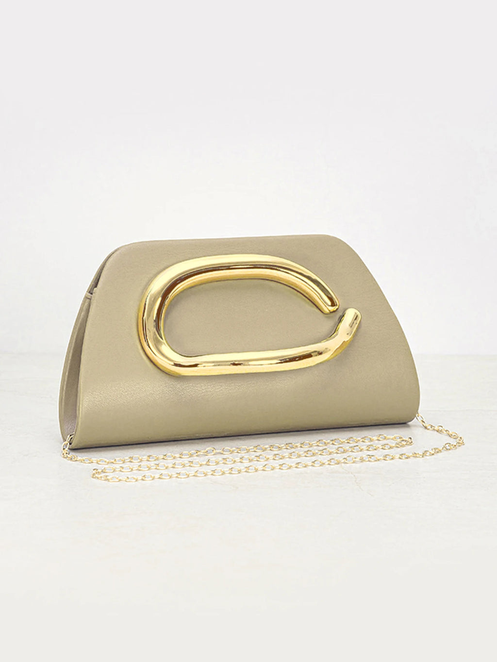 Jo Refined Gold-Accent Satchel