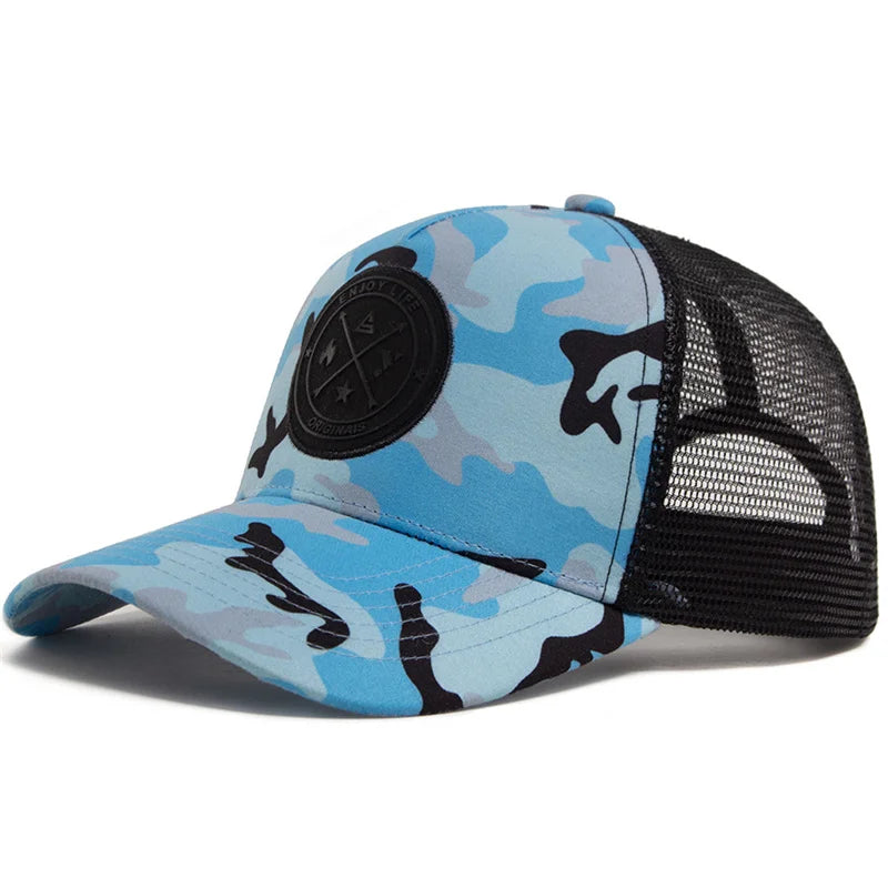 Modern Casual Mesh Hip-Hop Hat