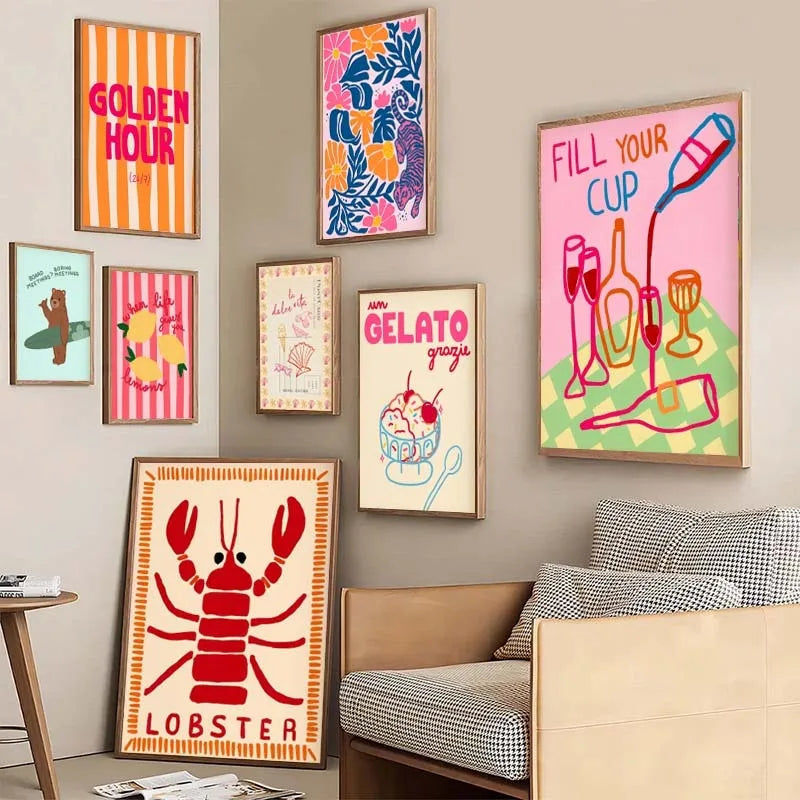 Jo Tropical Preppy Art Collection