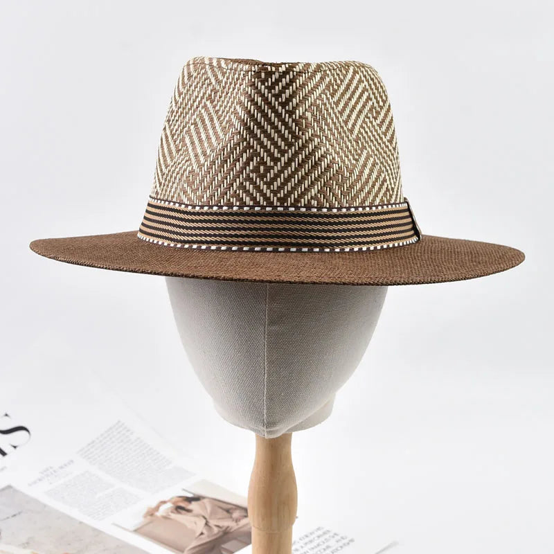Jo Classic Men’s Panama Straw Hat for Summer