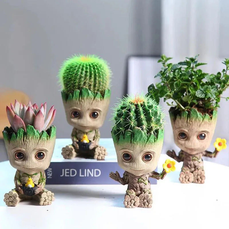 Jo Groot Desktop Succulent Planter & Pen Holder