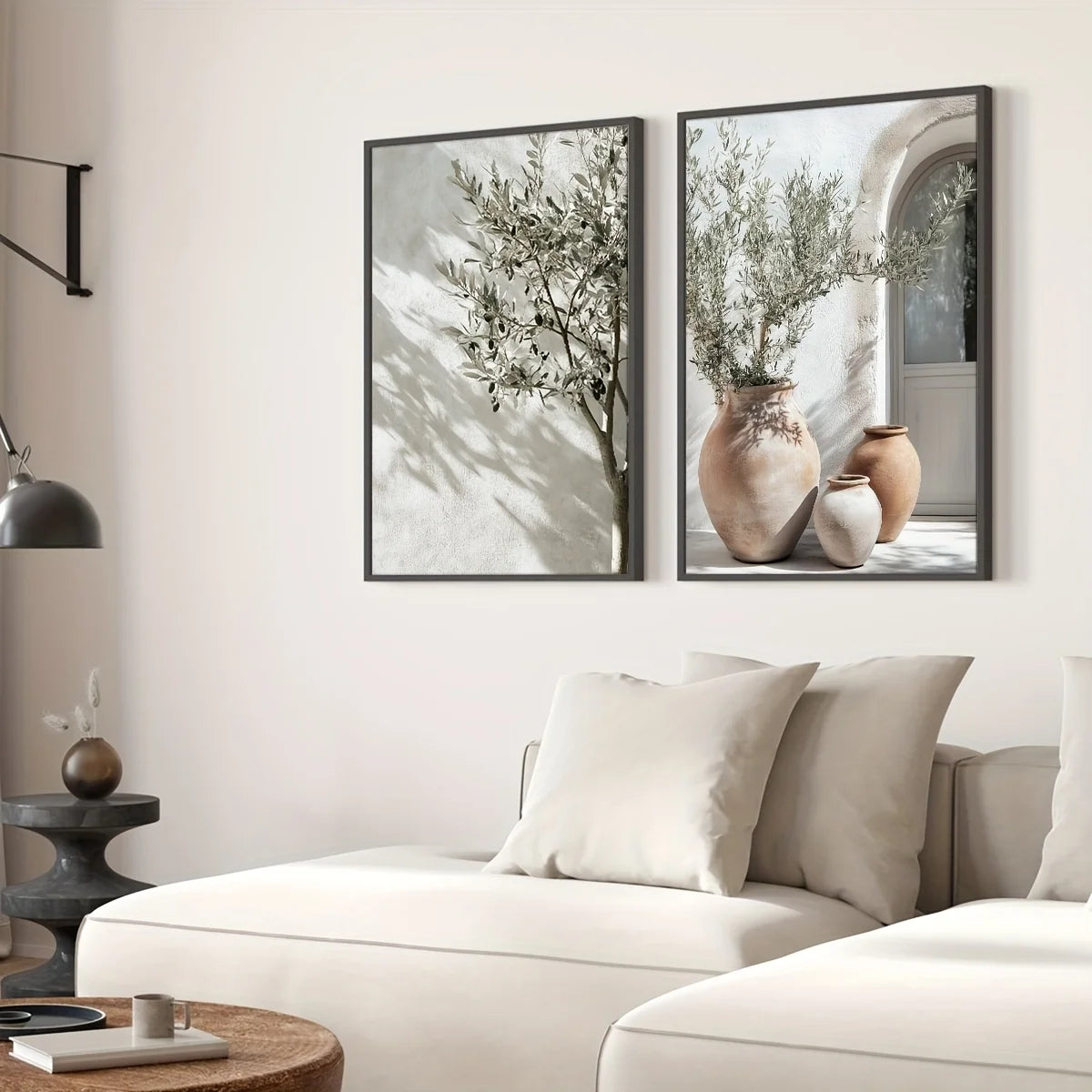 Jo Serene Olive Shadow Canvas Set