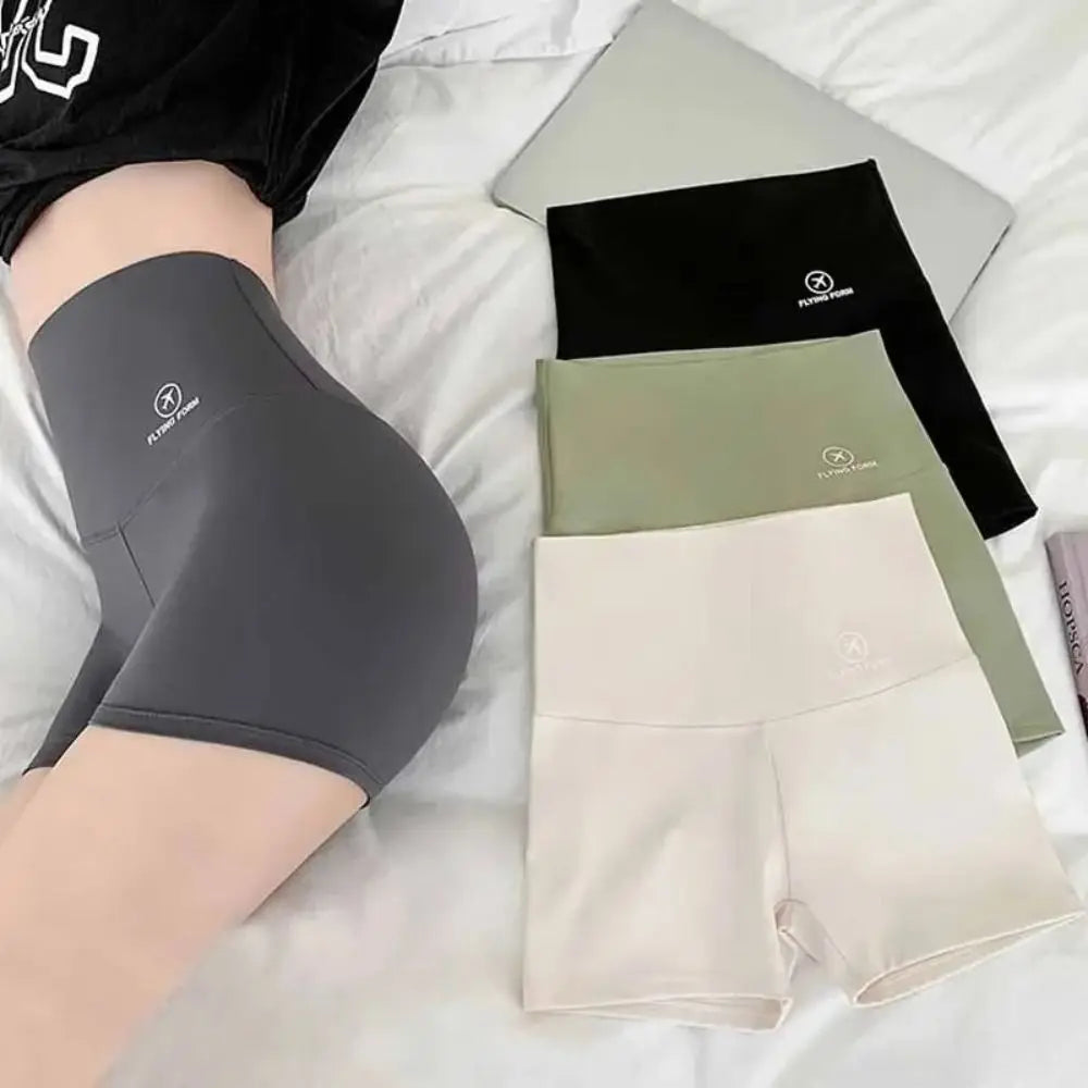 New Seamless Sports Shorts Women Body Shaping High Waist