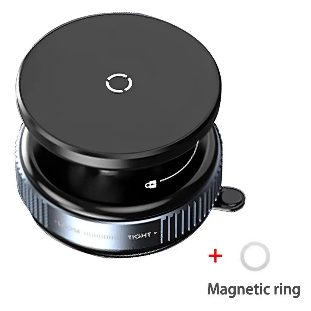 Magnetic Suction Phone Mount 360° Adjustable Vacuum Foldable Phone Holder