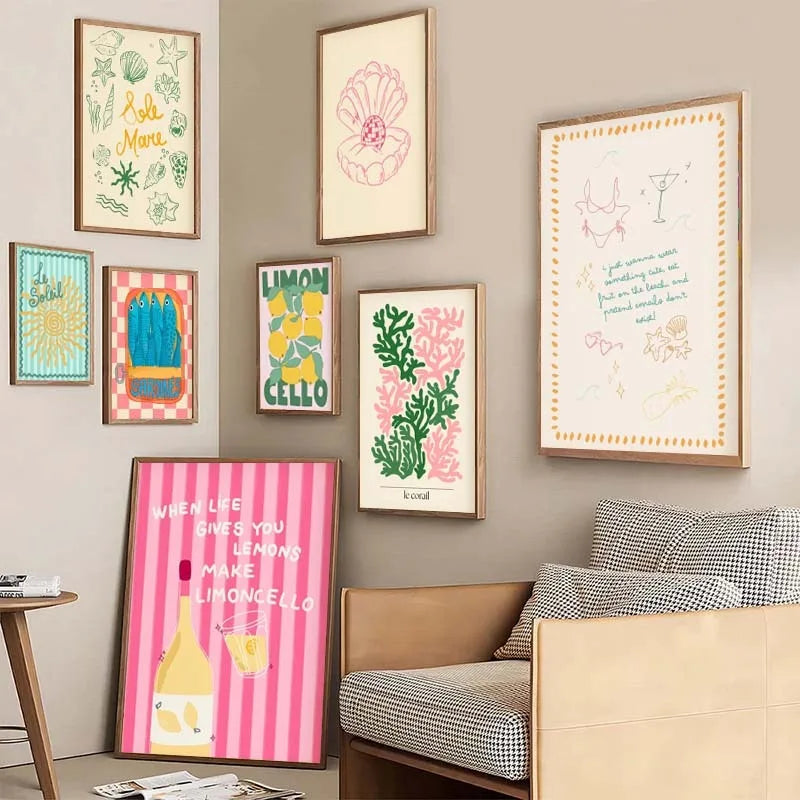 Jo Tropical Preppy Art Collection