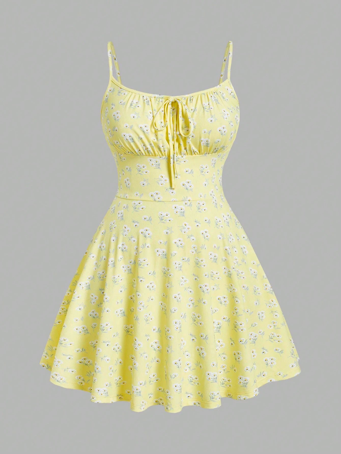 Jo floral elegant sleeveless thin strap camisole dress