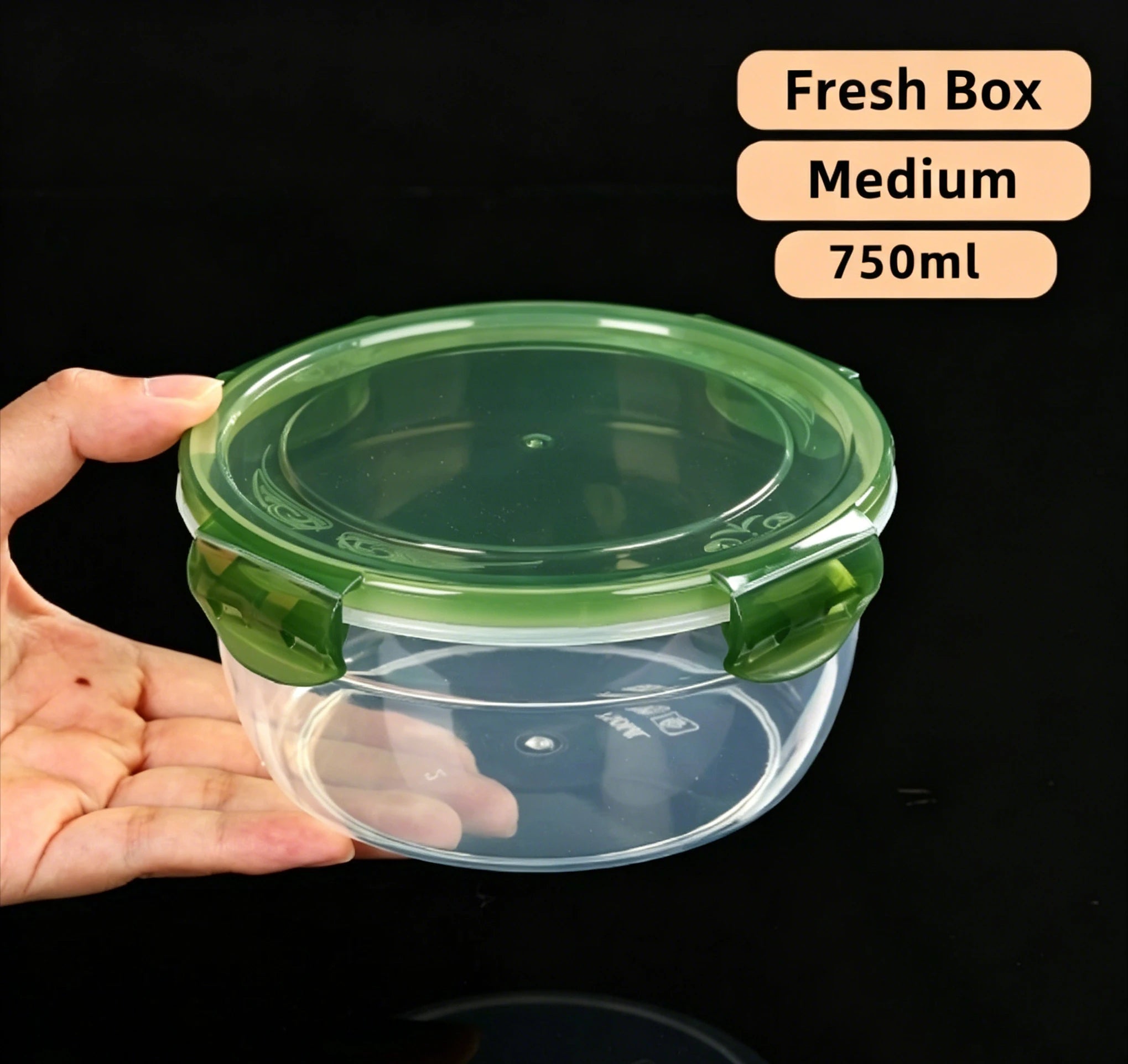 8pcs/set (4 Containers+4 Sealed Lids)