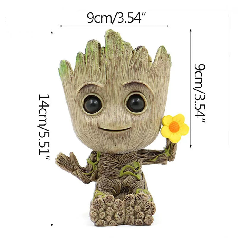 Jo Groot Desktop Succulent Planter & Pen Holder