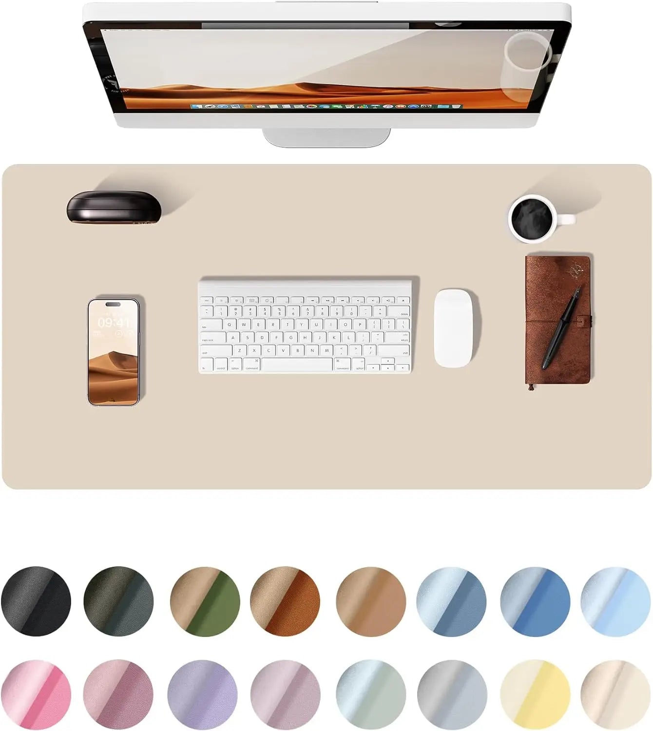 Jo Sleek Non-Slip Desk Mat