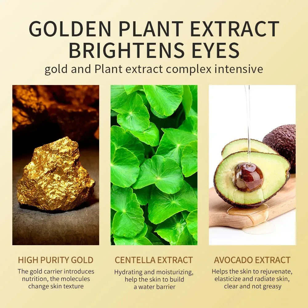 Jo Avocado & Gold Revitalizing Eye Patches