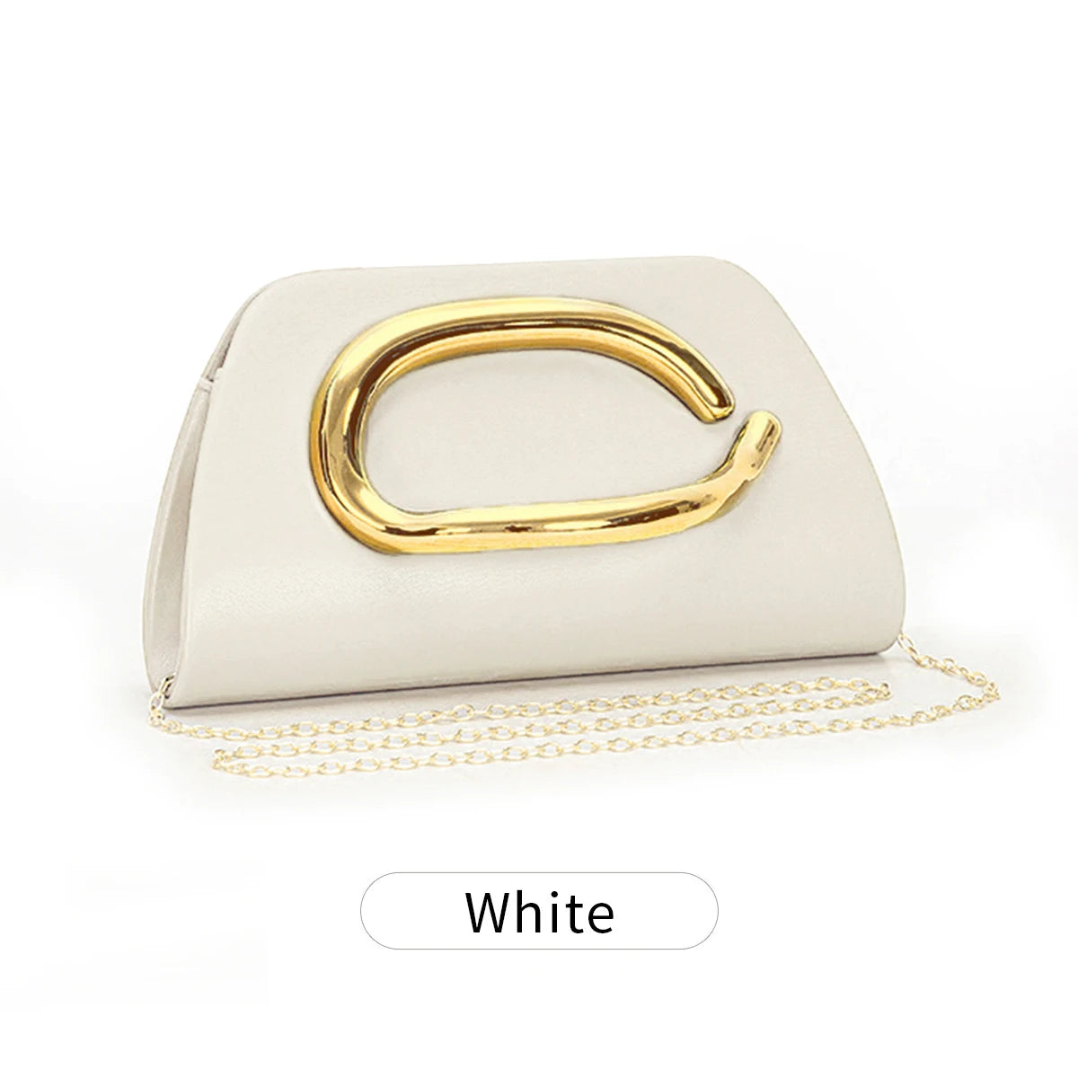 Jo Refined Gold-Accent Satchel