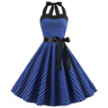 Jo Vintage Polka Dot Rockabilly Party Dress