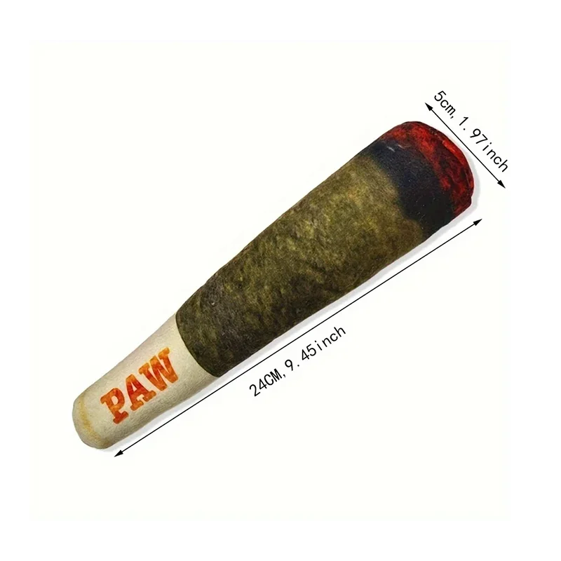 Jo "Cigar" Style Interactive Squeaky Toy