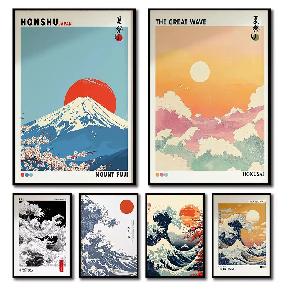 Jo Zen Horizon Canvas Set