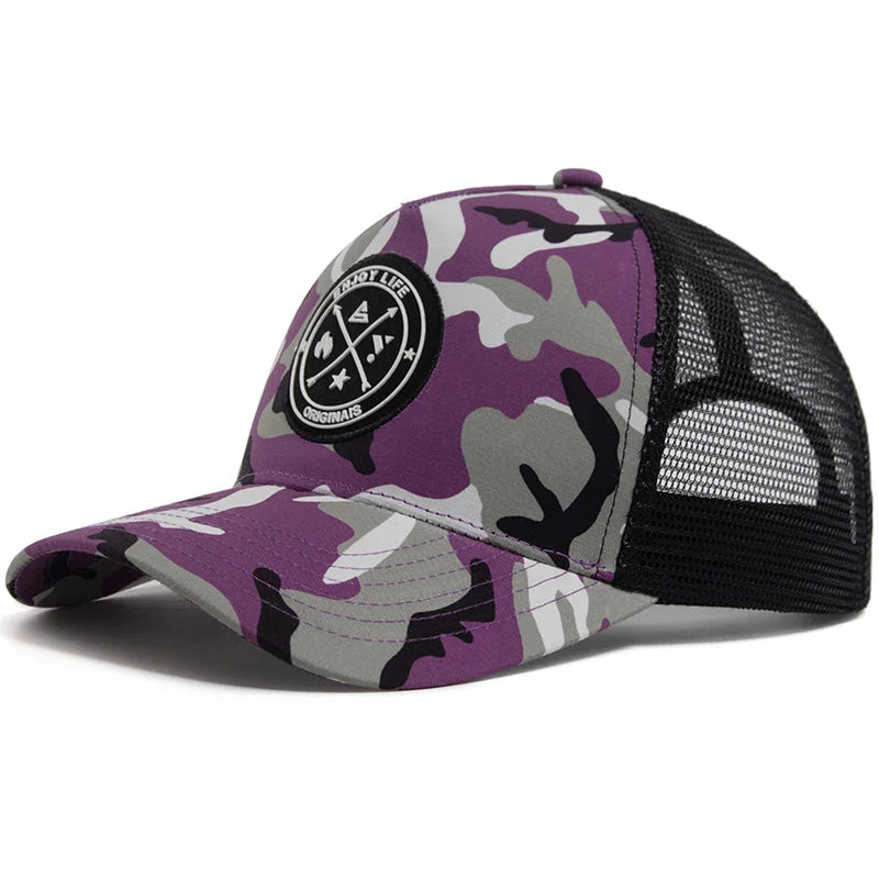 Modern Casual Mesh Hip-Hop Hat