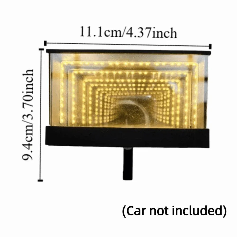 Creative Garage Key Holder Multifunctional Funny Car Key Hook Rack with LED Light Space-saving Fun Key Organizer