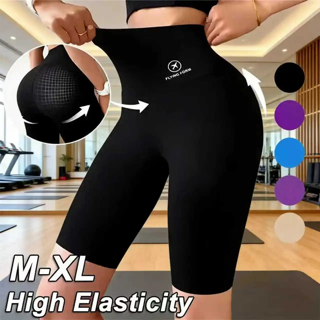 Jo 2026 New Women's High-Waisted Sports Shorts for Cycling Jogging Fitness and Yoga gym shorts