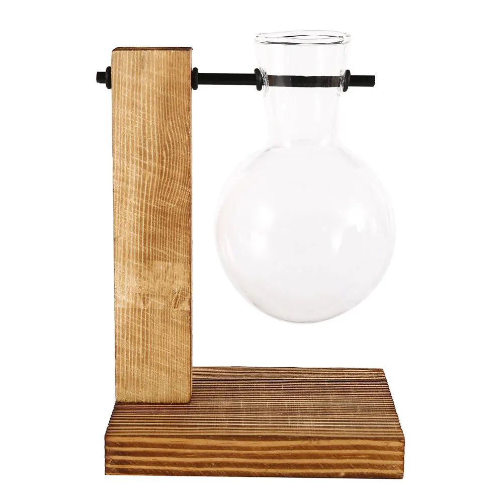 Jo Minimalist Glass Bulb Planter