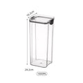 1PC Grain Sealed Jar Coarse Cereals Storage Box Waterproof Refrigerator Fresh-keeping Box Large Capacity Kitchen Organizer Case
