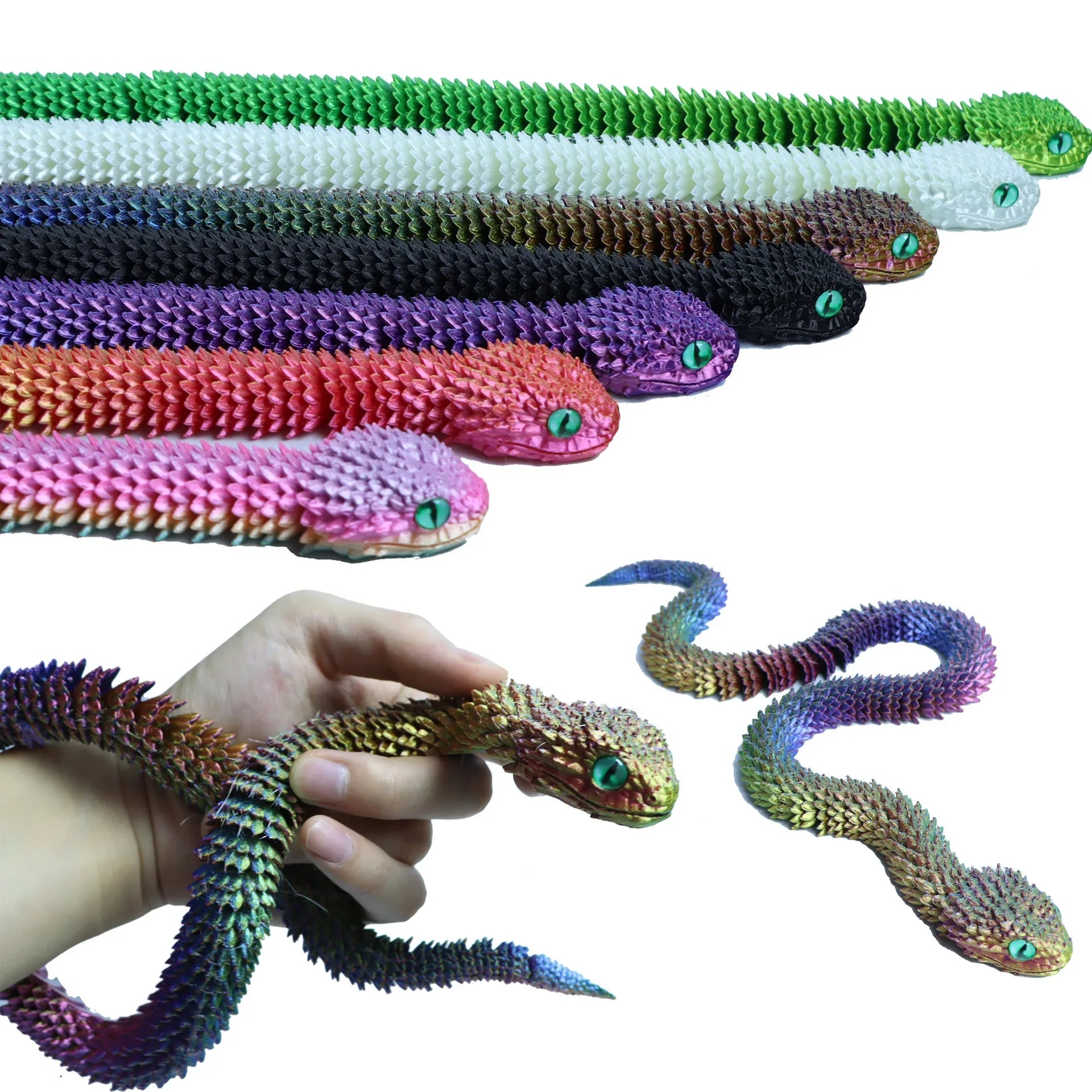 Jo Modern 3D-Crafted Serpent Collectible